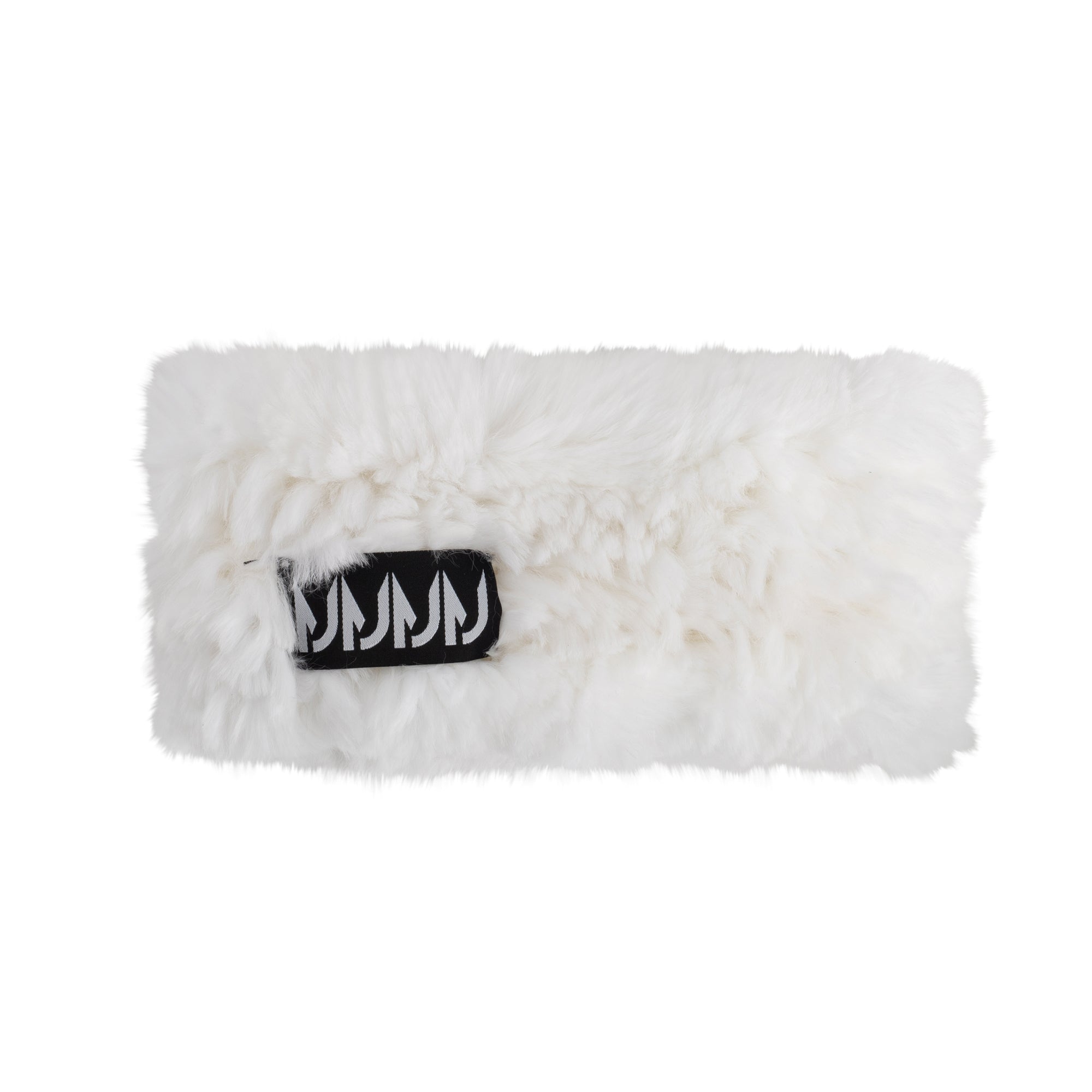 Rabbit Fur Headband – White Manteau Jr - Main Image