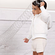 Baby Knit Coat - White