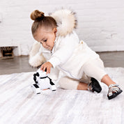 Baby Reversible Fur - White