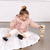 Baby Knit Coat - Blush