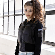 Teen Puffer Jacket - Matte Black