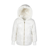 Baby Reversible Coat - White - Manteau Jr