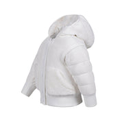 Baby Knit Coat - White