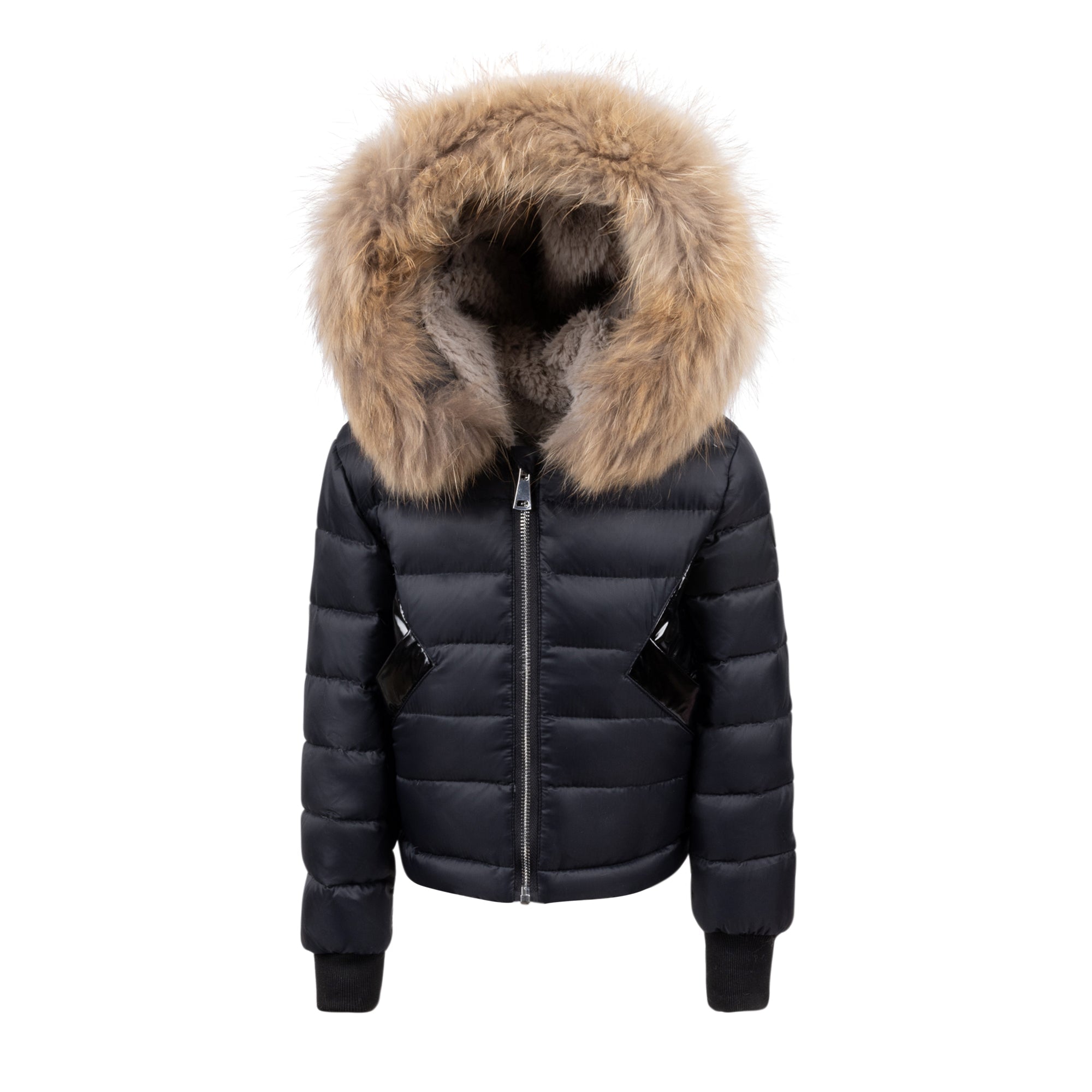 Baby Reversible Fur - Black