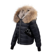 Baby Reversible Fur - Black