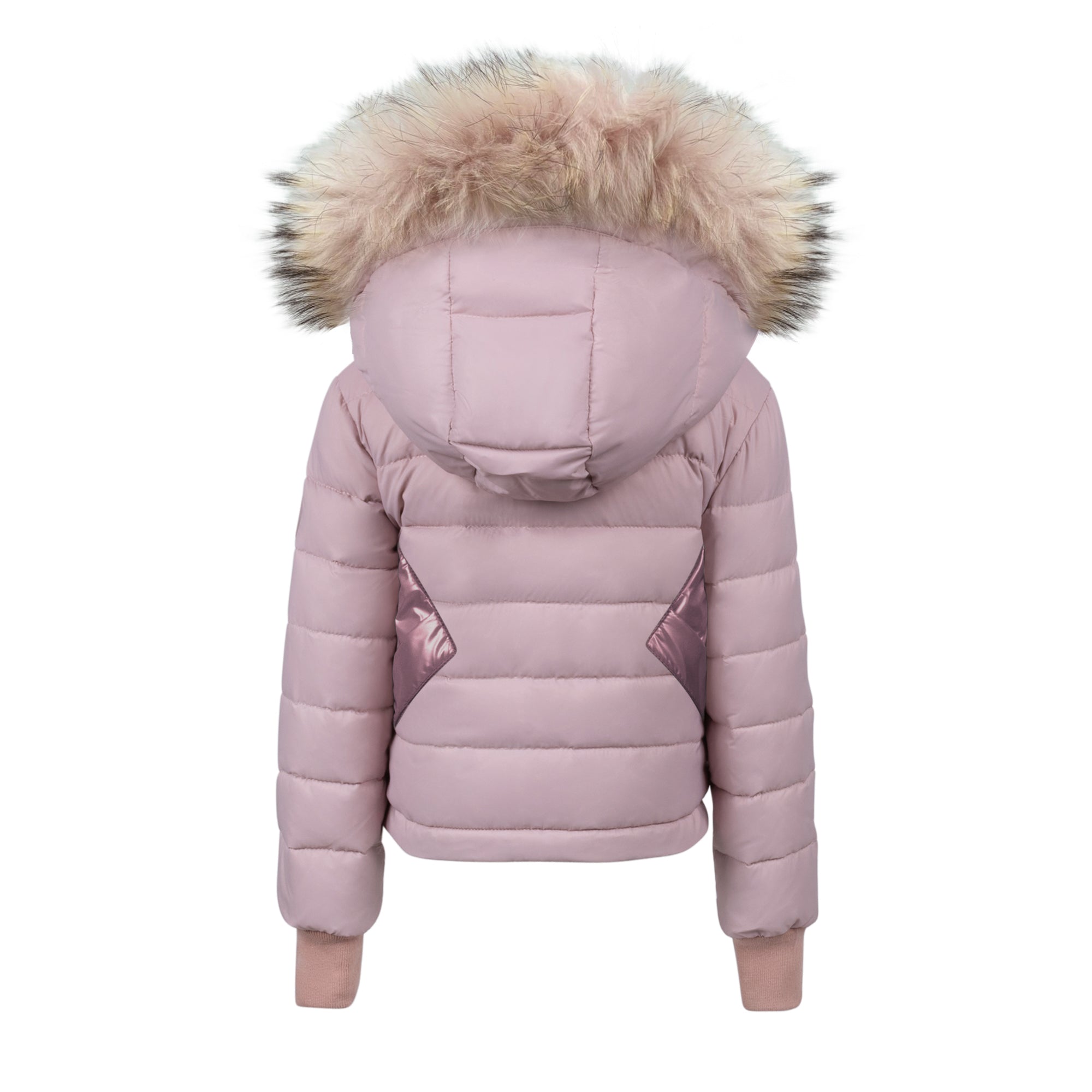 Baby Reversible Fur - Rose