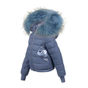 Baby Reversible Fur - Slate