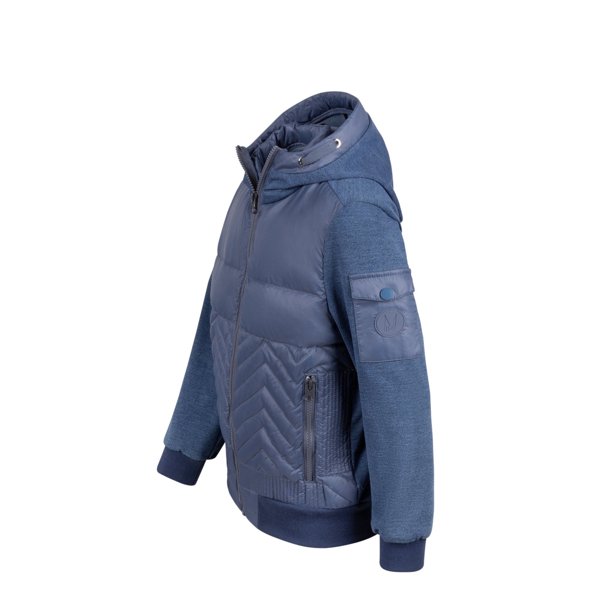 Kids Sweater Puffer - Blue