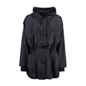 Women's Down Raincoat - Blue