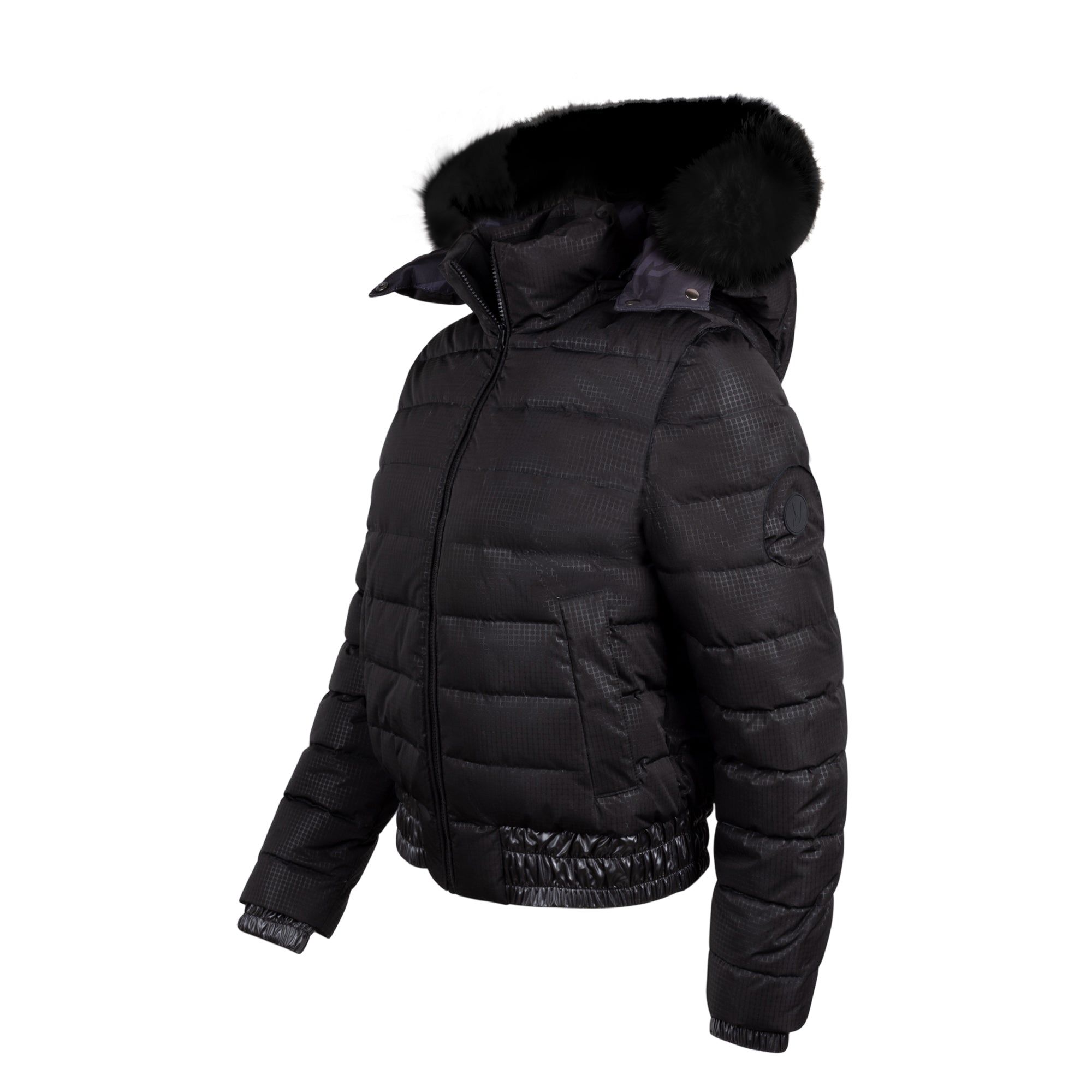 Teen Ski Coat  - Black