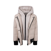 Kids Sweatshirt Coat - Tan